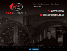 Tablet Screenshot of kelocks.co.uk
